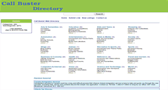 Desktop Screenshot of callbuster.net