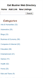 Mobile Screenshot of callbuster.net